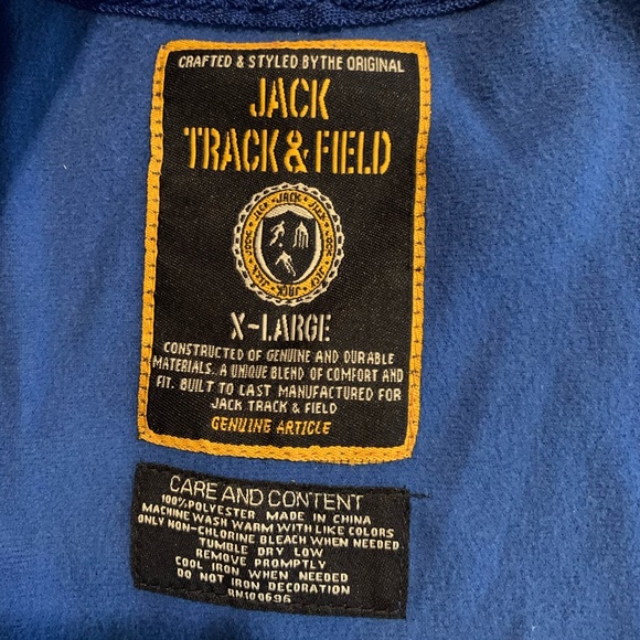 jack track and field Jackets & Coats Jack Track And Field Jacket
